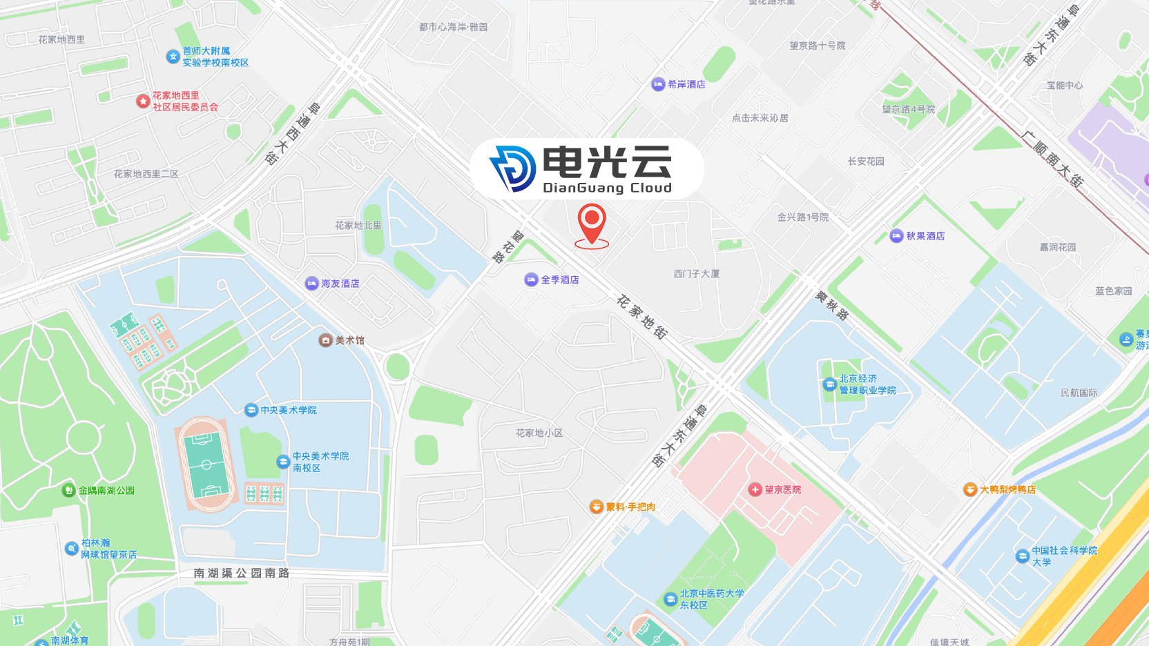 联系方式地图